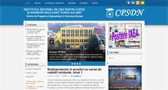 Desktop Screenshot of cpsdn.nipne.ro